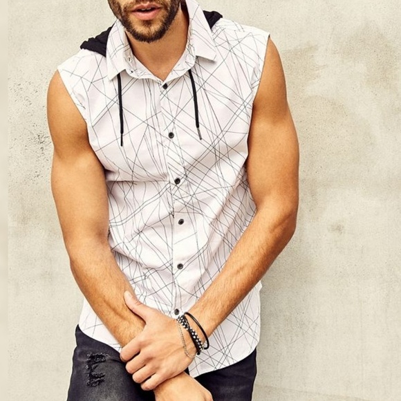 NWT G BY GUESS NORWALK SHORT SLEEVE SHIRT SZ S - Picture 3 of 5